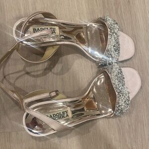 Blush pink heels